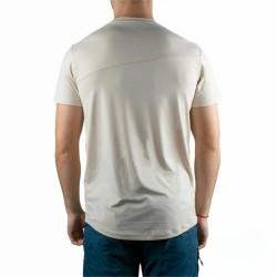 Camiseta de Manga Corta Hombre +8000 Uvero Beige