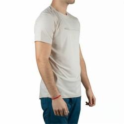 Camiseta de Manga Corta Hombre +8000 Uvero Beige