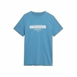 Camiseta de Manga Corta Hombre 4F M304 Azul Añil