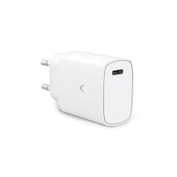 Cargador USB KSIX Blanco