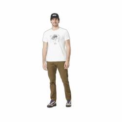 Camiseta Picture  DS Surf Cabin Natural Blanco Hombre