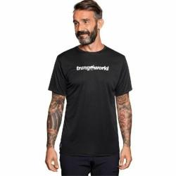 Camiseta de Manga Corta Hombre Trangoworld Cajo Th Negro