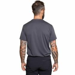 Camiseta de Manga Corta Hombre Trangoworld Ovre Gris