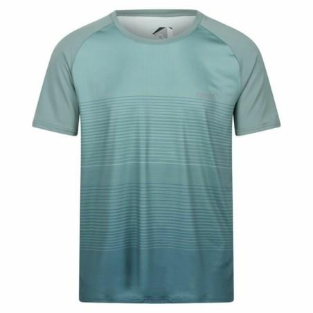 Camiseta de Manga Corta Hombre Regatta Pinmor Aguamarina