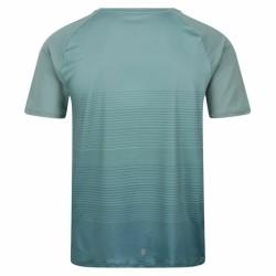 Camiseta de Manga Corta Hombre Regatta Pinmor Aguamarina