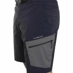 Pantalón Corto Deportivo Trangoworld Laruns Negro Montaña Multicolor