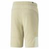 Pantalón Corto Deportivo Puma  Essentials Block Tape Gris Blanco