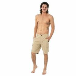 Pantalón Corto Deportivo Rip Curl Boardwalk Trail Beige