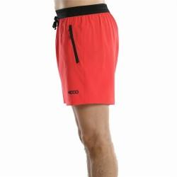 Pantalón Corto Deportivo +8000 Krinen  Cereza Montaña Rojo