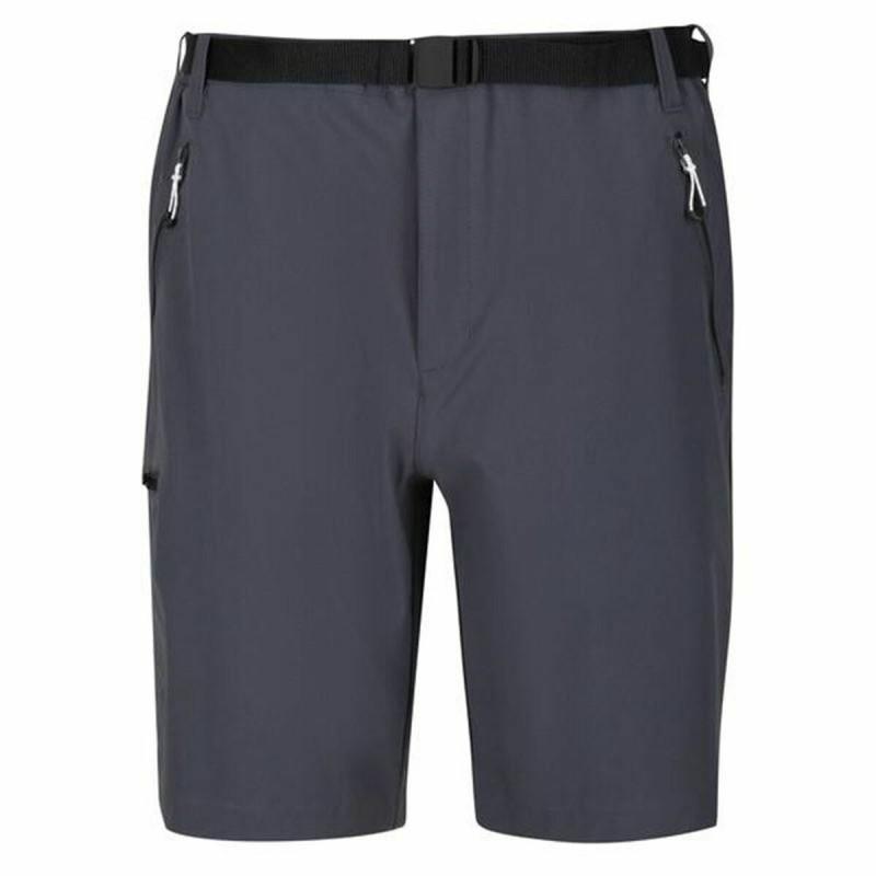 Pantalón Corto Deportivo Regatta Xert StrShort III Gris Montaña