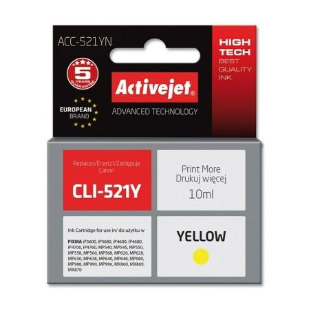 Cartucho de Tinta Original Activejet ACC-521YN Amarillo