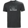 Camiseta de Manga Corta Hombre NORD GRAPHIC Helly Hansen 62978 981 Gris