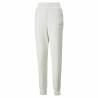 Pantalón Largo Deportivo Puma Embroidery High Montaña Blanco Mujer