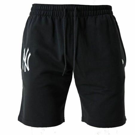 Pantalón Corto Deportivo New Era Essentials New York Yankees Negro