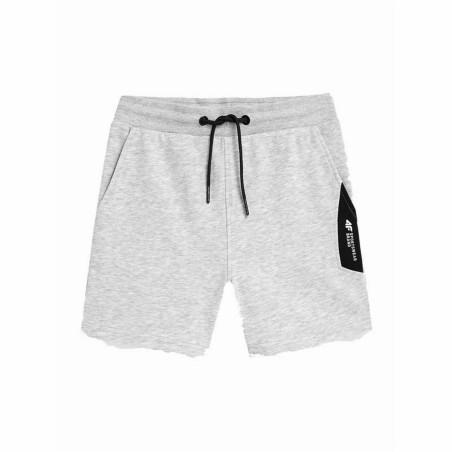 Pantalones Cortos Deportivos para Niños 4F M049  Gris