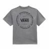 Camiseta de Manga Corta Niño Vans Orbiter-B Gris