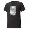 Camiseta de Manga Corta Niño Puma Essentials+ Street Art Grap Negro