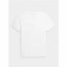 Camiseta de Manga Corta Niño 4F M294  Blanco