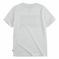 Camiseta de Manga Corta Niño Levi's Sportswear Logo Blanco