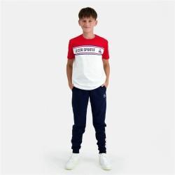 Camiseta de Manga Corta Niño Le coq sportif  N°2 Tricolore Blanco