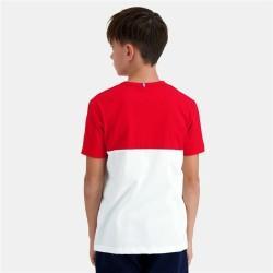 Camiseta de Manga Corta Niño Le coq sportif  N°2 Tricolore Blanco