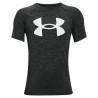 Camiseta de Manga Corta Niño Under Armour Tech Twist SS Negro