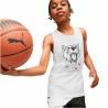 Camiseta de baloncesto Puma Tank B Blanco