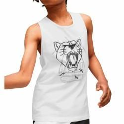 Camiseta de baloncesto Puma Tank B Blanco