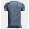 Camiseta de Manga Corta Niño Under Armour Tech Twist SS Azul Añil