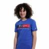 Camiseta de Manga Corta Niño Champion Crewneck  Azul