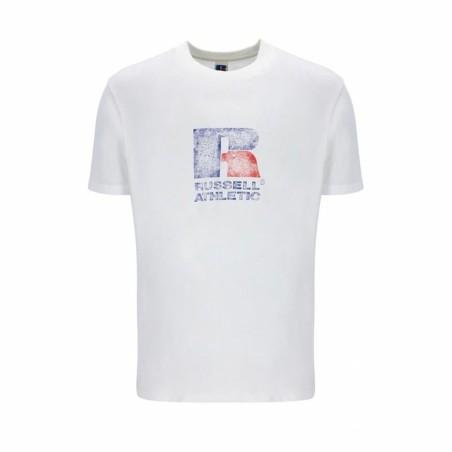 Camiseta de Manga Corta Russell Athletic Emt E36201 Blanco Hombre