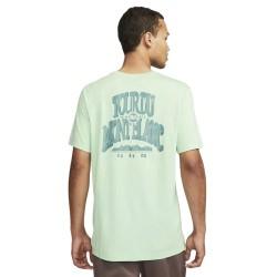 Camiseta de Manga Corta Hombre Nike Dri-FIT Verde Claro