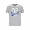 Camiseta de Manga Corta Hombre Russell Athletic Amt A30101 Gris