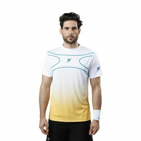 Camiseta de Manga Corta Hombre Drop Shot Alsai Campa Blanco