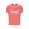 Camiseta de Manga Corta Russell Athletic Amt A30211 Coral Hombre