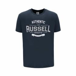 Camiseta de Manga Corta Hombre Russell Athletic Ara Azul oscuro