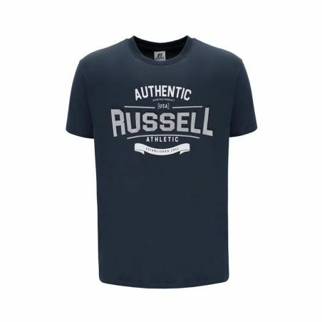 Camiseta de Manga Corta Hombre Russell Athletic Ara Azul oscuro