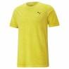 Camiseta de Manga Corta Hombre Puma Studio Foundation Amarillo