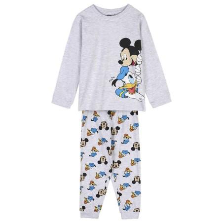 Pijama Infantil Mickey Mouse Gris