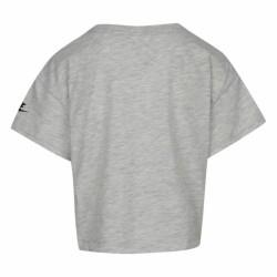 Camiseta de Manga Corta Infantil Nike Knit  Gris