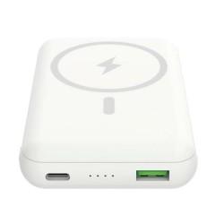 Power Bank Inalámbrico Celly Blanco 10000 mAh