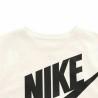 Camiseta de Manga Corta Infantil Nike Icon Futura Blanco