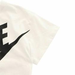 Camiseta de Manga Corta Infantil Nike Icon Futura Blanco