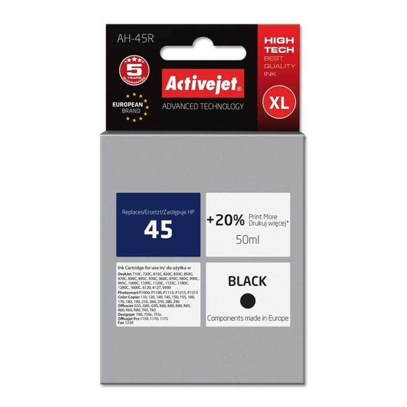 Cartucho de Tinta Original Activejet AH-45R Negro