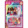 Set de 2 Puzzles   Barbie Girl         48 Piezas 28 x 20 cm  