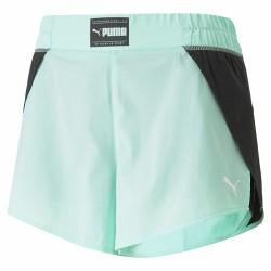 Pantalones Cortos Deportivos para Mujer Puma Fit Fashion Wov Aguamarina