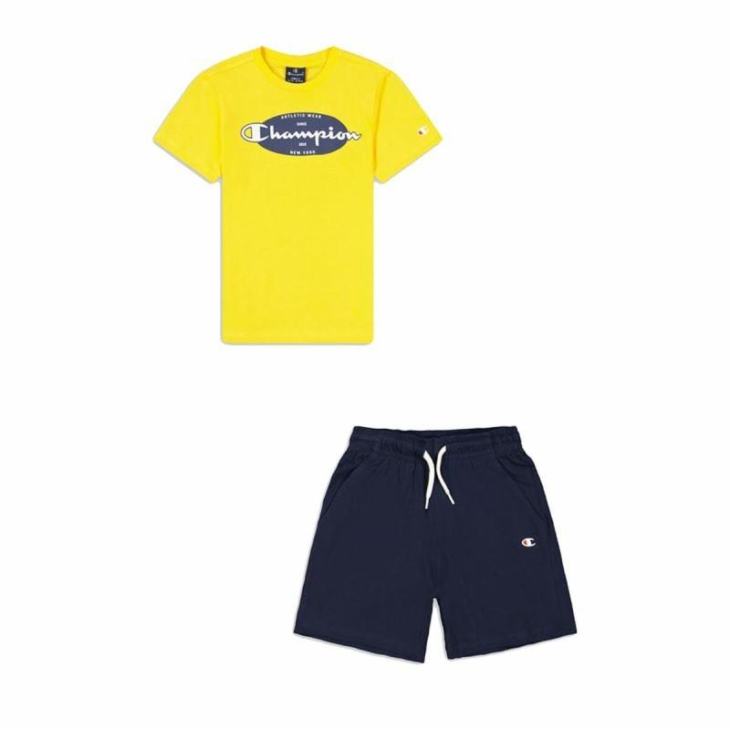 Conjunto Deportivo para Niños Champion Amarillo 2 Piezas