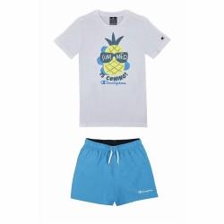 Conjunto Deportivo para Niños Champion Blanco 2 Piezas