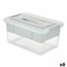 Caja Multiusos Gris Transparente Plástico 5 L 29,5 x 14,5 x 19,2 cm (6 Unidades)