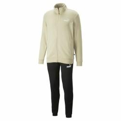 Conjunto Deportivo para Adultos Puma Clean Sweat Suit Tr Beige